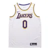 Nike Nba Casual Sports Retro Basketball Jersey/vest Sw Fan Edition 2020 Season Los Angeles Lakers Ku In White