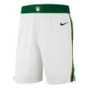 Nike Nba City Edition Swingman Boston Celtics Shorts White Green