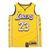 Nike Nba City Limited Basketball Vest Sw Fan Edition 19-20 Season Lakers Lebron James 23 Yellow