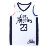 Nike Nba City Limited Sw Fan Edition 19-20 Season Los Angeles Clippers No. 23 Sports Basketball Jers In White