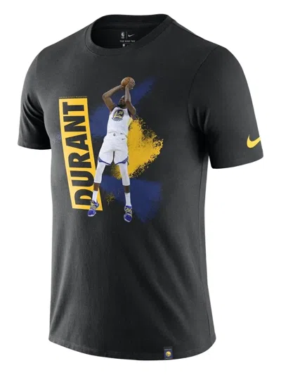 Nike Nba Golden State Warriors Durant T-shirt In Black