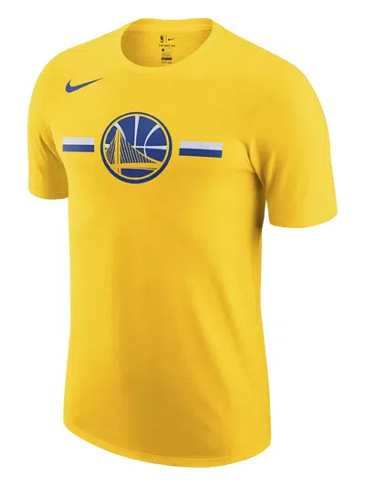 Nike Nba Golden State Warriors Essential T-shirt In Yellow