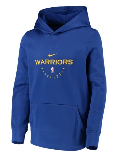 Nike Nba Golden State Warriors Hoodie In Blue