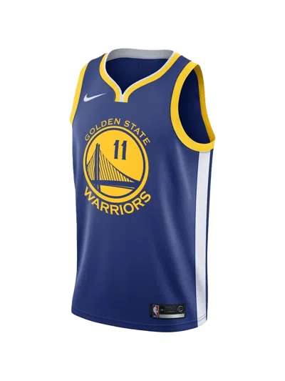 Nike Nba Golden State Warriors Icon Swingman Tank Top In Blue
