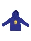Nike Nba Golden State Warriors Logo Hoodie In Blue