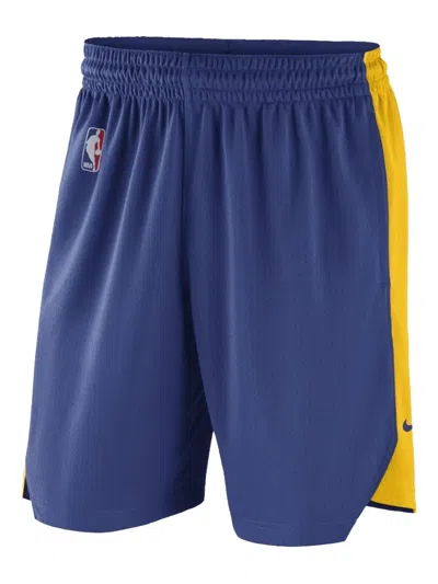 Nike Nba Golden State Warriors Shorts In Blue