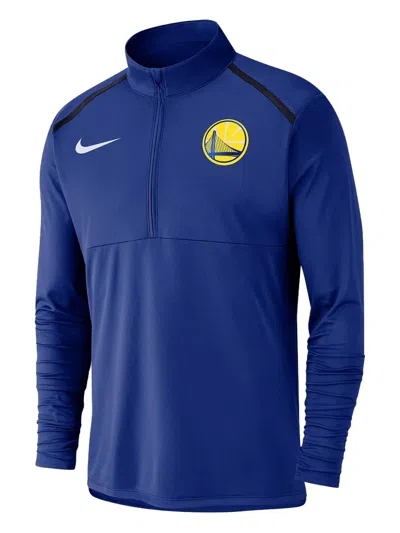 Nike Nba Golden State Warriors Sweatshirt In Blue
