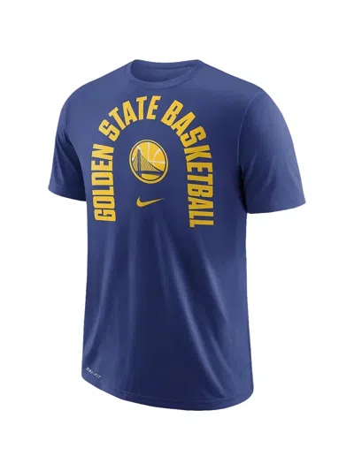 Nike Kids' Nba Golden State Warriors T-shirt In Blue