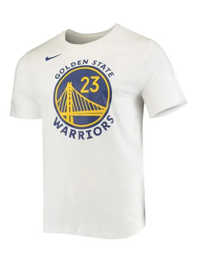 Nike Nba Golden State Warriors T-shirt In White