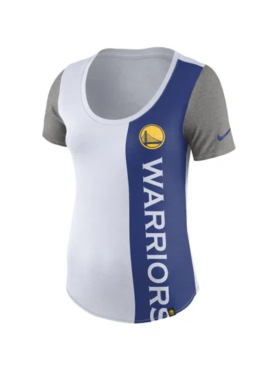 Nike Nba Golden State Warriors T-shirt In White