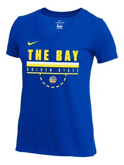 Nike Nba Golden State Warriors The Bay T-shirt In Blue