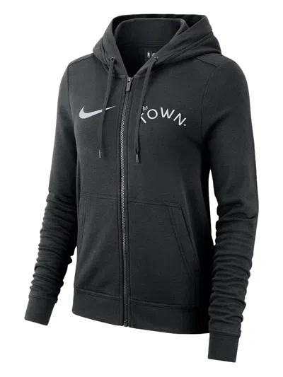 Nike Nba Golden State Warriors "the Town" Hoodie In Black