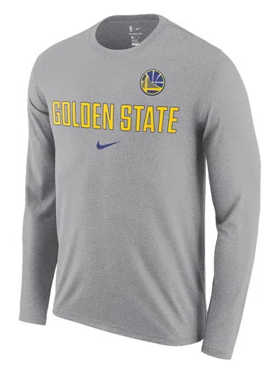 Nike Nba Golden State Warriors Top In Gray