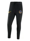 Nike Nba Golden State Warriors Track Pants In Black