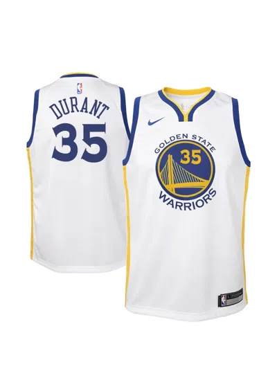Nike Kids' Nba Golden State Warriors X Kevin Durant Vest In White