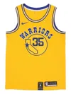 Nike Nba Golden State Warriors "yellow- Durant Gold Hardwood Classics " Jersey In Yellow