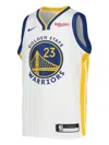 Nike Nba Gs Warriors "draymond Green" Swingman Jersey In White
