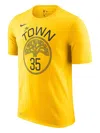 Nike Nba Sports Short Sleeve Golden State Warriors Limited Yellow