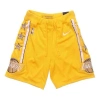 Nike Nba Los Angeles Lakers Sw Fan Edition Basketball Shorts Yellow