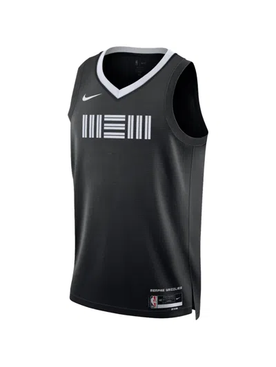Nike Nba Memphis Grizzlies City 2023/24 Swingmans Tank Top In Black