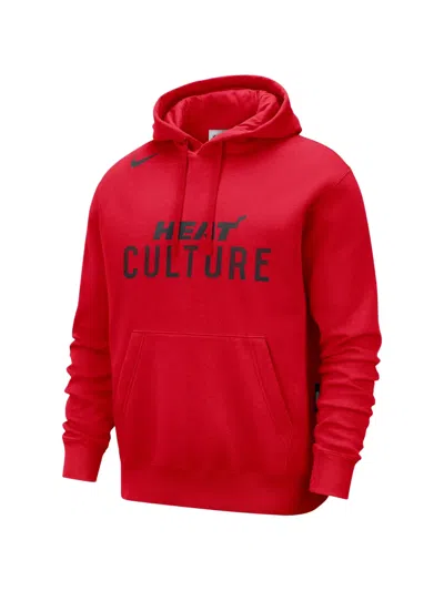 Nike Nba Miami Heat Culture Hoodie In Animal Print