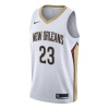Nike Nba New Orleans Pelicans Davis No. 23 Sports Basketball Jersey/vest White