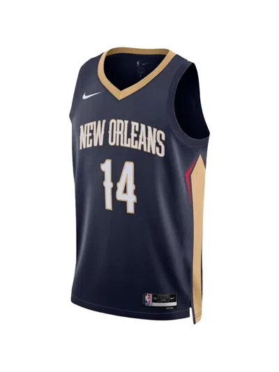 Nike Kids' Nba New Orleans Pelicans Ingram Statement Jersey In Blue