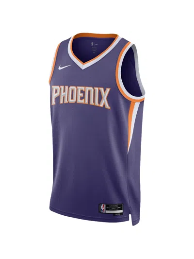Nike Nba Phoenix Suns 2021/22 Diamond Icon Swingman Tank Top In Blue