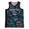 Nike Nba Retro Basketball Jersey/vest Gray Memphis Grizzlies Morant No. 12 Green In Multi