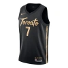 Nike Nba Retro Basketball Jersey/vest Sw Fan Edition Toronto Raptors No. 7 Black