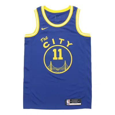 Nike Nba Sports Basketball Jersey Sw Fan Edition 20 Season Golden State Warriors 11 Blue
