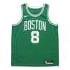 Nike Nba Sports Basketball Jersey/vest Sw Fan Edition 20-21 Season Boston Celtics No. 8 Green