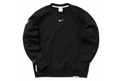 Pre-owned Nike Nba Team 31 Standard Issue Dri-fit Loose Fit Sweatshirt Black/pale Ivory