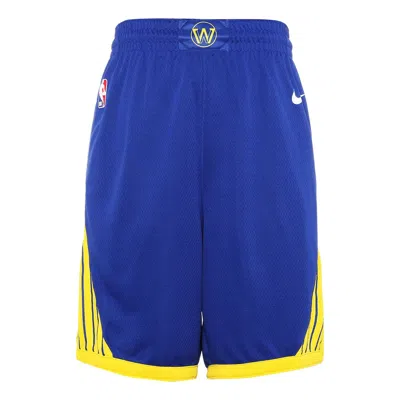 Nike Nba Team Limited Sw Fan Edition 19-20 Season Golden State Warriors Basketball Shorts Blue