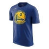 Nike Nba Warriors Athleisure Casual Sports Round Neck Quick Dry Short Sleeve Blue
