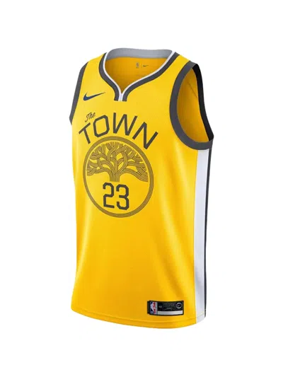 Nike Babies' Nba Warriors Draymond Green Jersey In Yellow