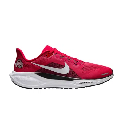 Pre-owned Nike Ncaa X Air Zoom Pegasus 41 'ohio State' | Red | Men's Size 10