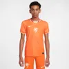 Nike Netherlands 2025 Stadium Home (women's Team) Big Kids'  Dri-fit Soccer Replica Jersey In Orange