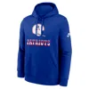 Nike New England Patriots Best Season Rewind Club  Men's Nfl Pullover Hoodie In Blue