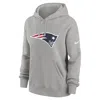 Nike New England Patriots Club  Women's Nfl Pullover Hoodie In White