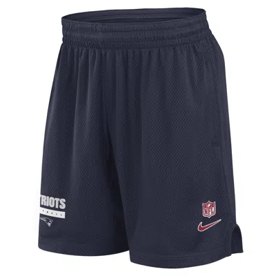 Nike New England Patriots Sideline  Men's Dri-fit Nfl Shorts In Blue