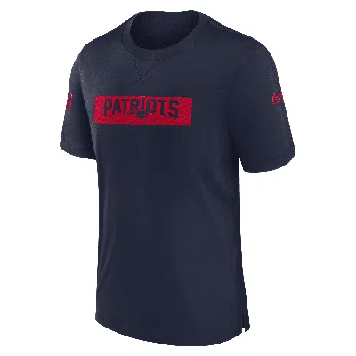 Nike New England Patriots Sideline Player T-shirt In Multi