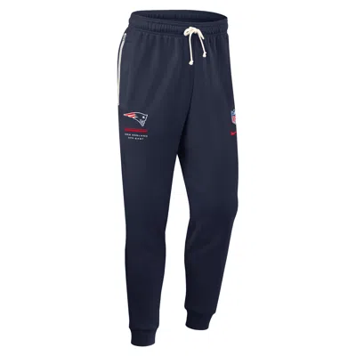 Nike New England Patriots Sideline Standard Issue  Men's Dri-fit Nfl Taper Pants In Blue