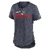 Nike New England Patriots  Women's Nfl T-shirt In Blue