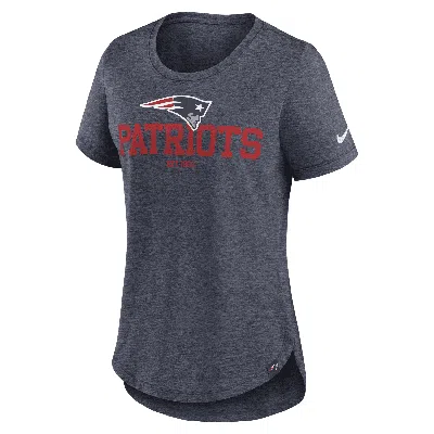 Nike New England Patriots  Women's Nfl T-shirt In Blue