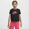 Nike New Impressions Little Kids' Heart Graphic T-shirt In Black