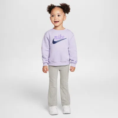 Nike Babies' New Impressions Toddler 2-piece Leggings Set In Grey