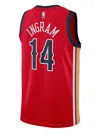 Nike New Orleans Pelicans Ingram Swingman Statement Edition Tank Top In Red