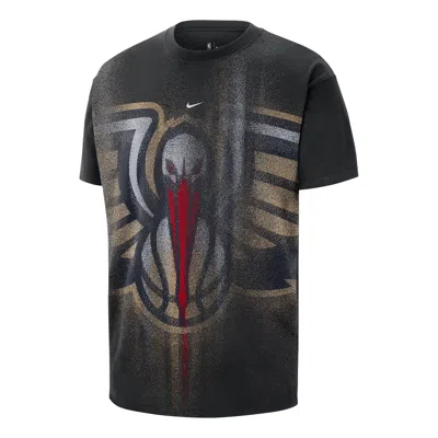 Nike New Orleans Pelicans T-shirt 'black'