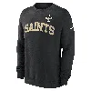 Nike Men's Black New Orleans Saints Club Pullover Sweatshirt